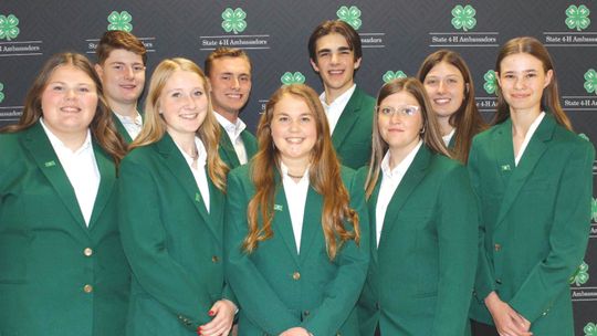 4-H STATE AMBASSADORS FOR 2024-25 ANNOUNCED