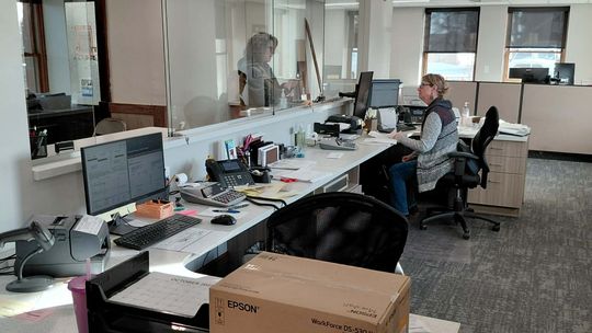 COURTHOUSE PROJECT NEARS END