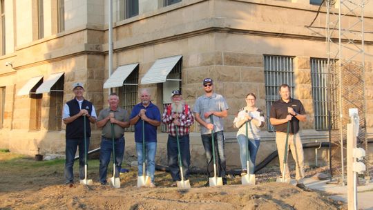 COURTHOUSE PROJECT UNDERWAY