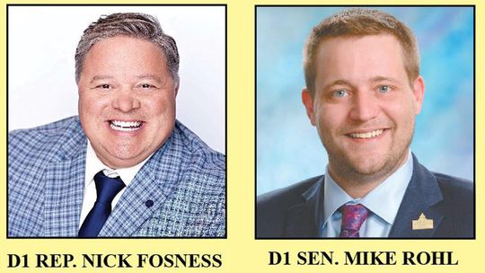 DISTRICT 1 LEGISLATIVE UPDATE