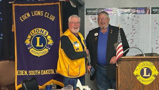 EDEN LIONS CLUB STAYS BUSY, EARN RECOGNITION
