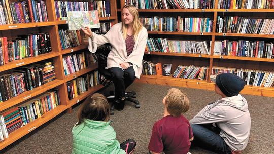 LANGFORD LIBRARIAN HAPPY TO TURN NEW PAGE