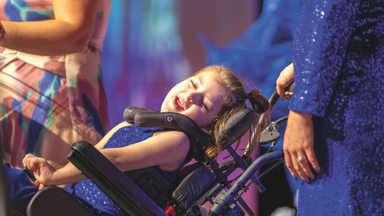 LOCAL CHILD SHINES AT SANFORD GALA