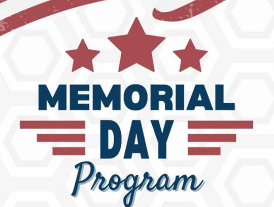 AREA MEMORIAL DAY PROGRAMS PLANNED