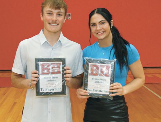 B-H Athletes Recognized at Program