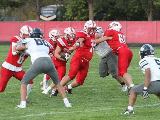 B-H GRIDDERS WIN BIG ON HOMECOMING