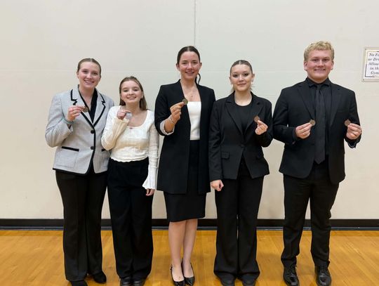 B-H TAKES SECOND AT NEC INTERP CONTEST