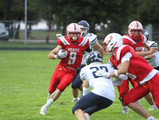 BRAVES ROLL TO BIG HOMECOMING WIN