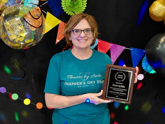 BRITTON CHAMBER HONORS BUSINESSES AT BANQUET