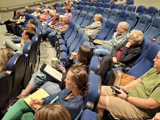 BRITTON CITY FORUM DRAWS CROWD