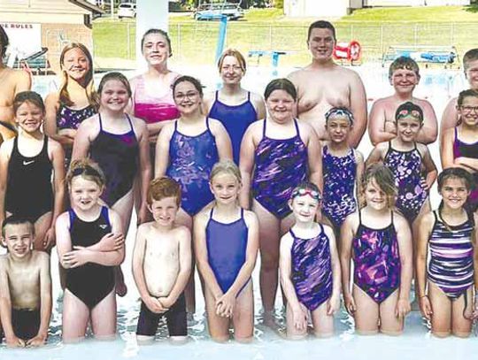 Britton Swimmers Host Meet Saturday