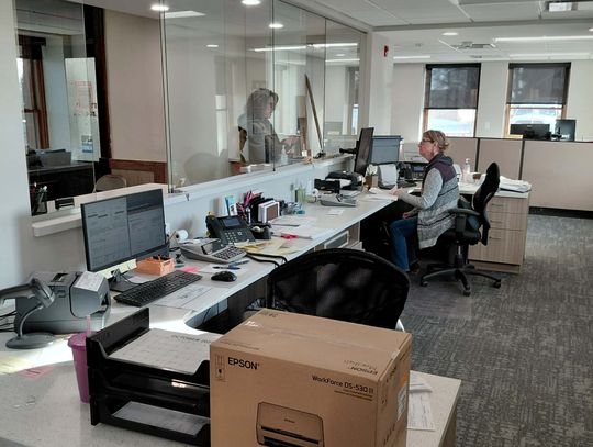 COURTHOUSE PROJECT NEARS END