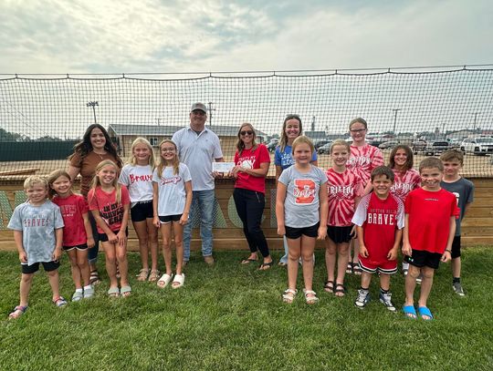 DAIRY DONATES TO BALL PROGRAM