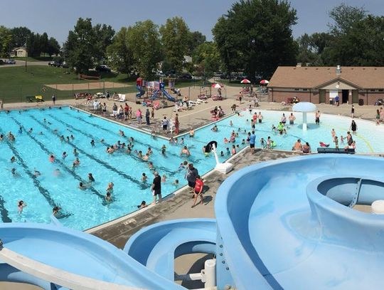 Diving Into Summer At  Britton Swimming Pool