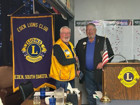EDEN LIONS CLUB STAYS BUSY, EARN RECOGNITION