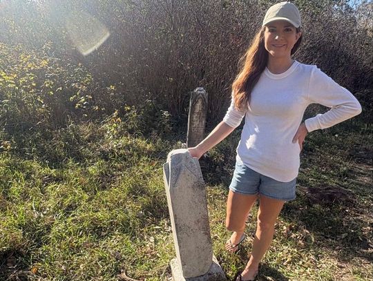 GRAVEYARD GIRL BRINGS HISTORY TO LIFE ONE HEADSTONE AT A TIME