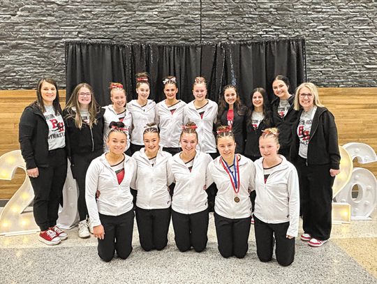 GYMNASTS PLACE SEVENTH
