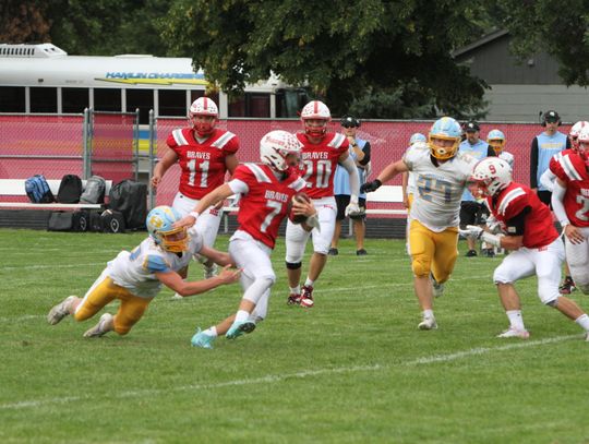 HAMLIN'S FAST START SUBDUES BRAVES