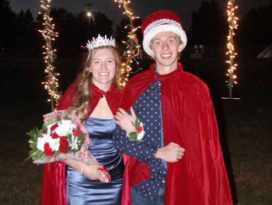 HOMECOMING ROYALTY CROWNED