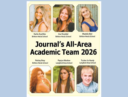 JOURNAL'S ALL-AREA ACADEMIC TEAM HONORED