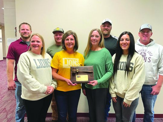 LA BOARD RECEIVES GOLD LEVEL AWARD