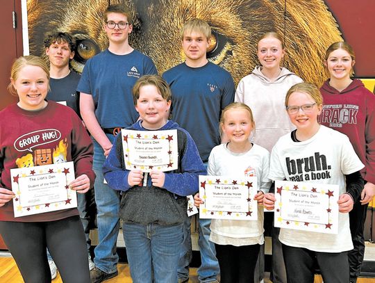 LA FEBRUARY STUDENTS OF THE MONTH
