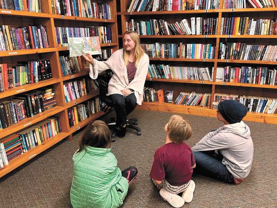 LANGFORD LIBRARIAN HAPPY TO TURN NEW PAGE