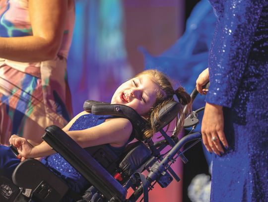 LOCAL CHILD SHINES AT SANFORD GALA