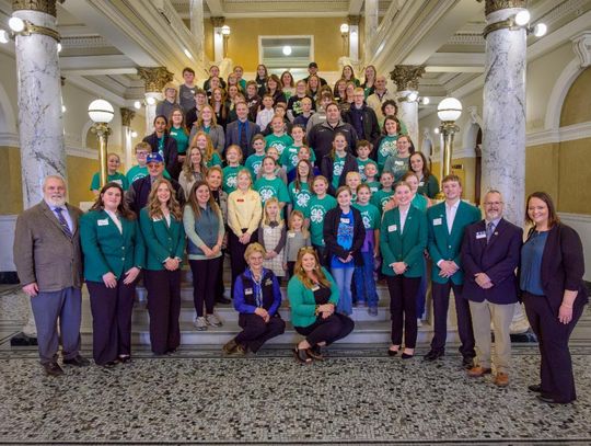 LOCALS TAKE PART IN 4-H DAY AT THE CAPITOL
