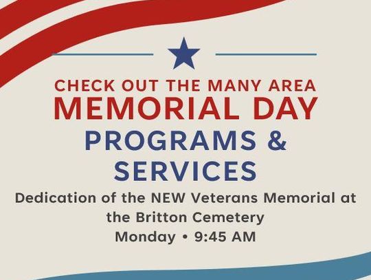 Many Area Memorial Day Events Planned