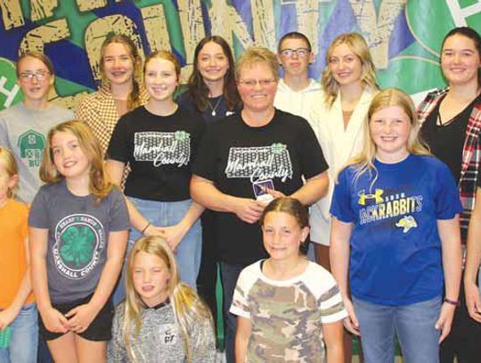 Marshall Co. 4-Hers Honored