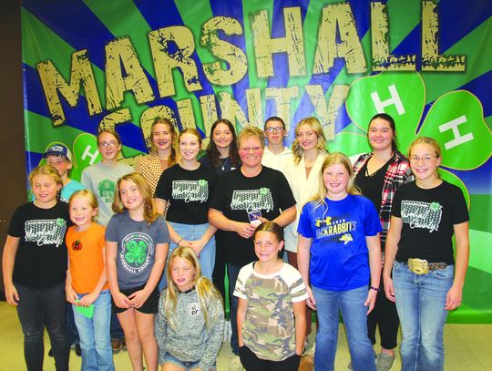 MARSHALL COUNTY 4-HERS RECOGNIZED