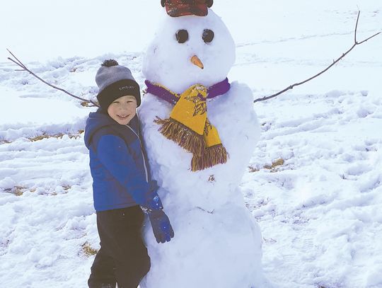 Old Man Winter Finally Appears