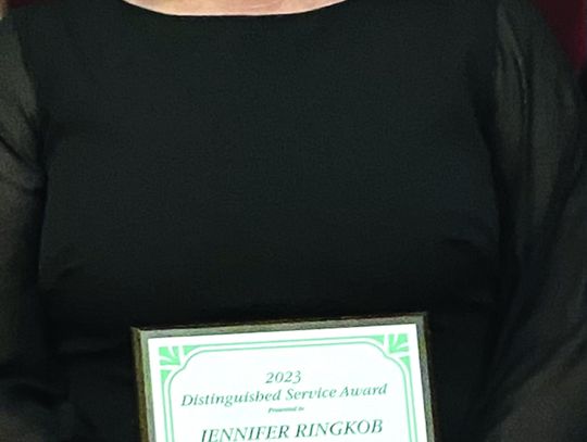 Ringkob Honored With National Award