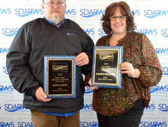 Rural Water Association Honors Two BDM Locals