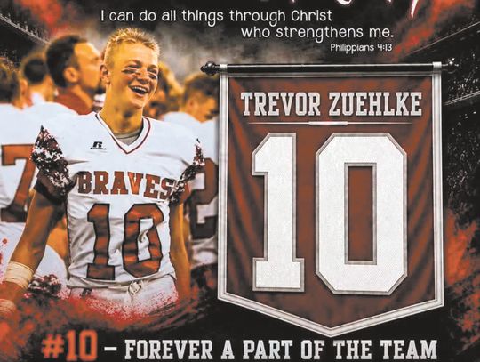 Trevor Zuehlke’s Number To Be Retired During Halftime Ceremony