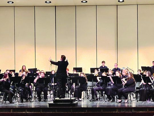 USD Band Performs Local Composer’s Song