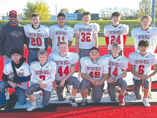 YOUNG BRAVES FINISH WITH 7-1 RECORD