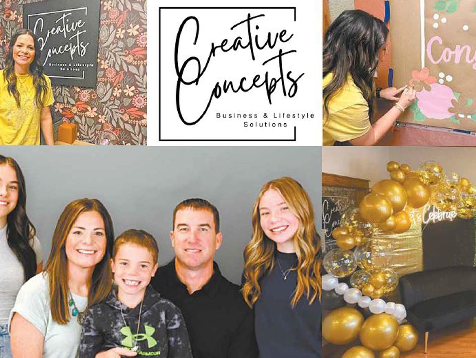 BUSINESS OF THE MONTH: CREATIVE CONCEPTS