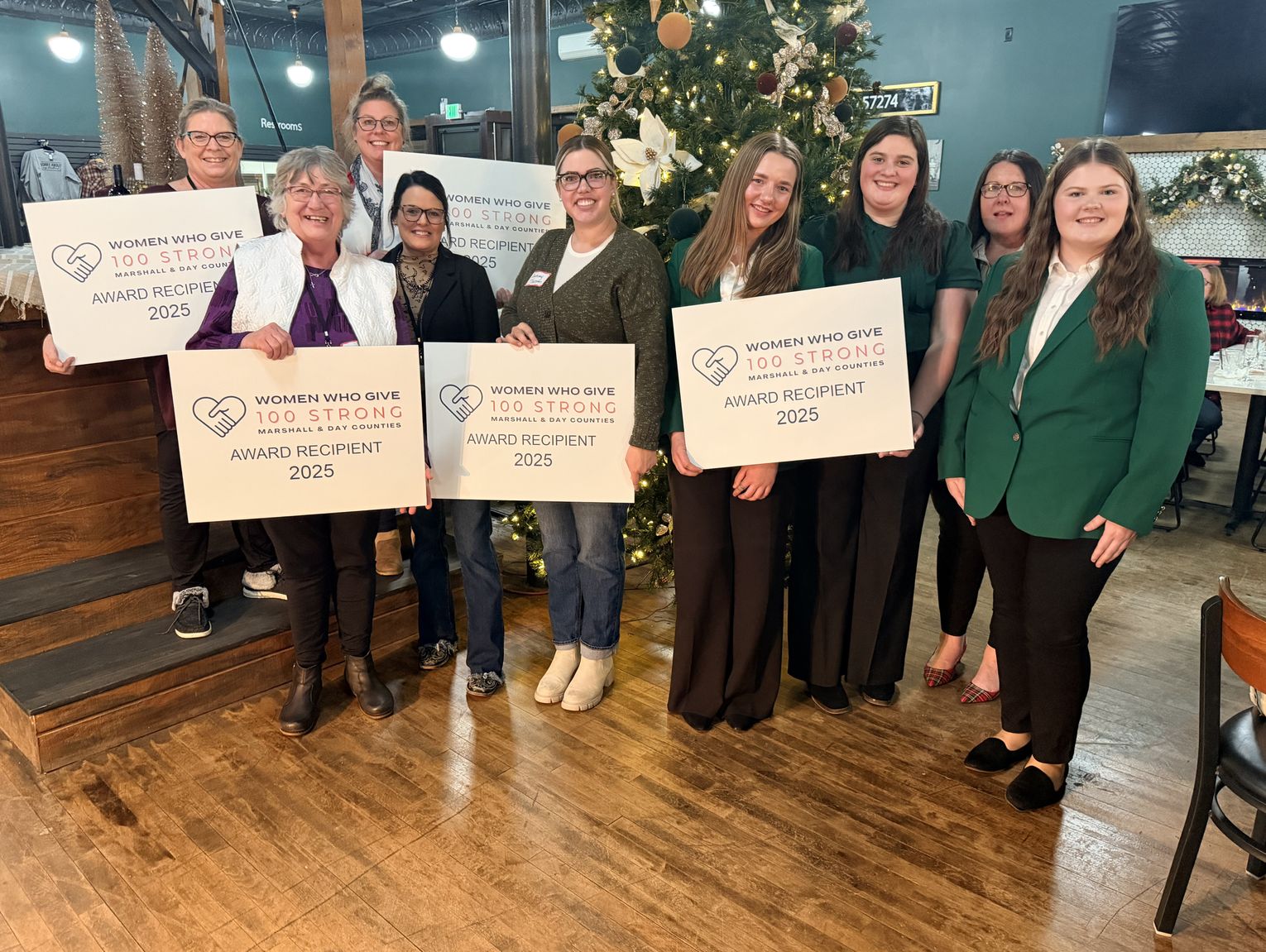 WOMEN SUPPORT LOCAL CAUSES