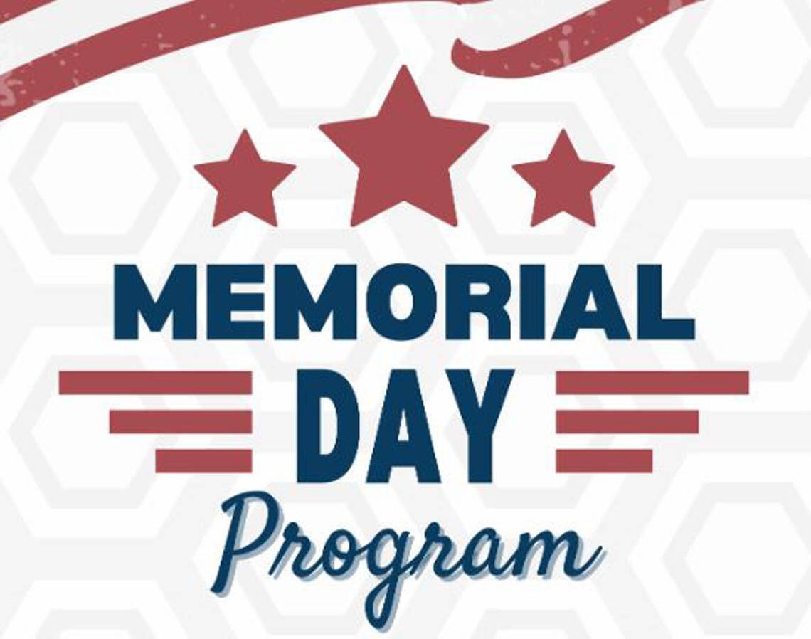 AREA MEMORIAL DAY PROGRAMS PLANNED AREA MEMORIAL DAY PROGRAMS PLANNED