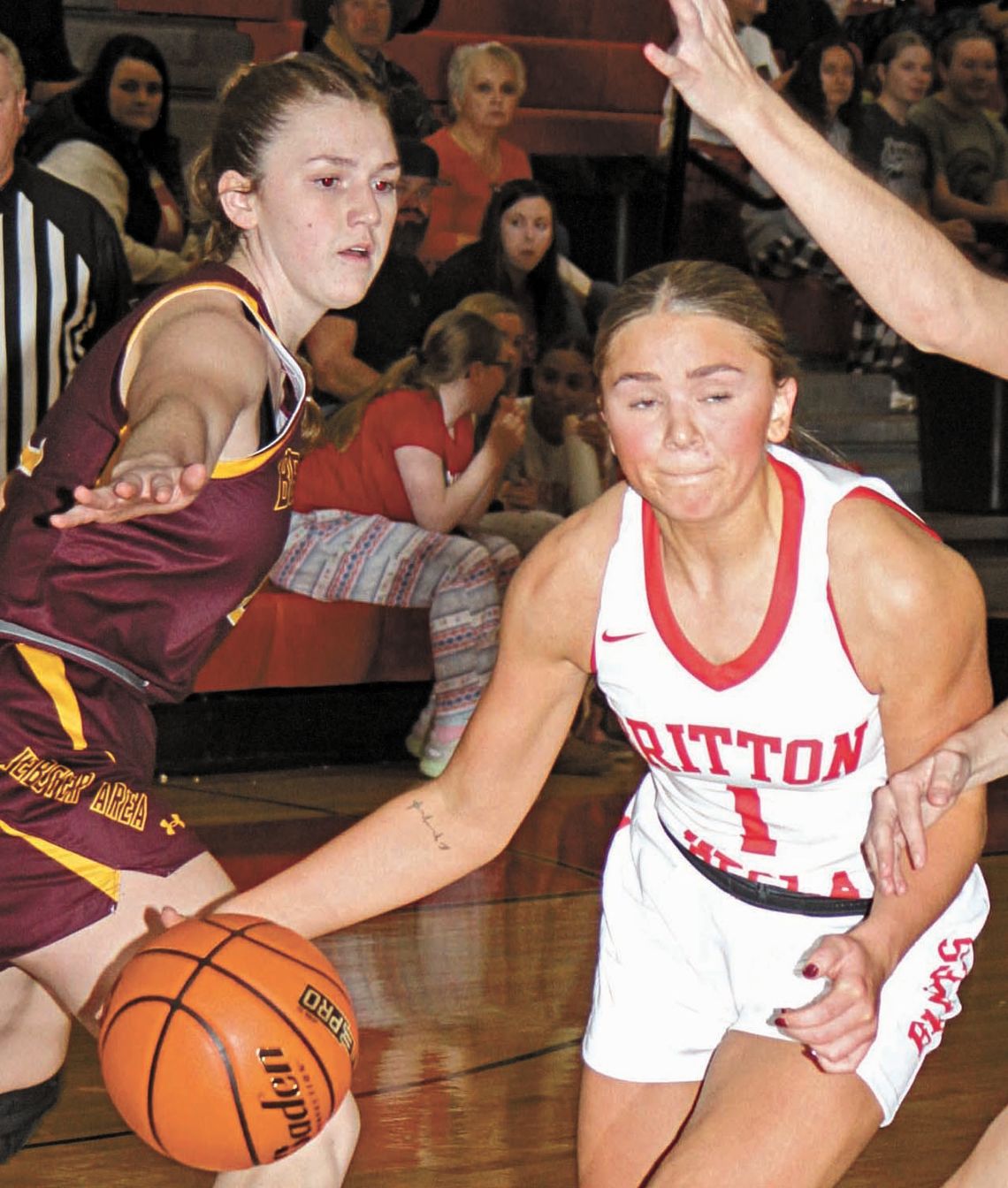 B-H GIRLS FALL TO WEBSTER