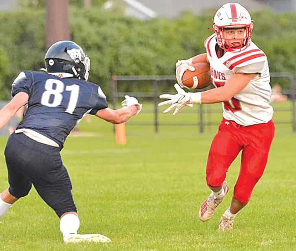 B-H Gridders Get Opening Win