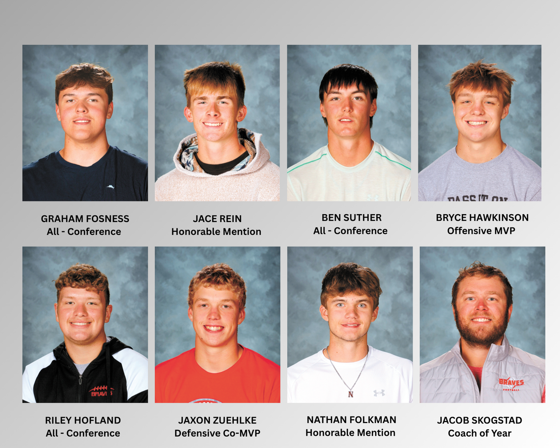 BRAVES RECEIVE ECC POSTSEASON RECOGNITION BRAVES RECEIVE ECC POSTSEASON RECOGNITION