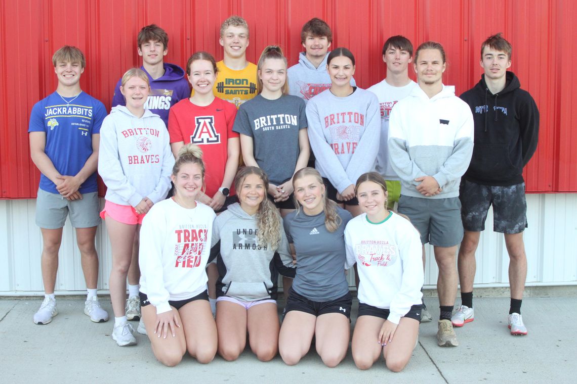 BRAVES SENDING 13 TO STATE TRACK