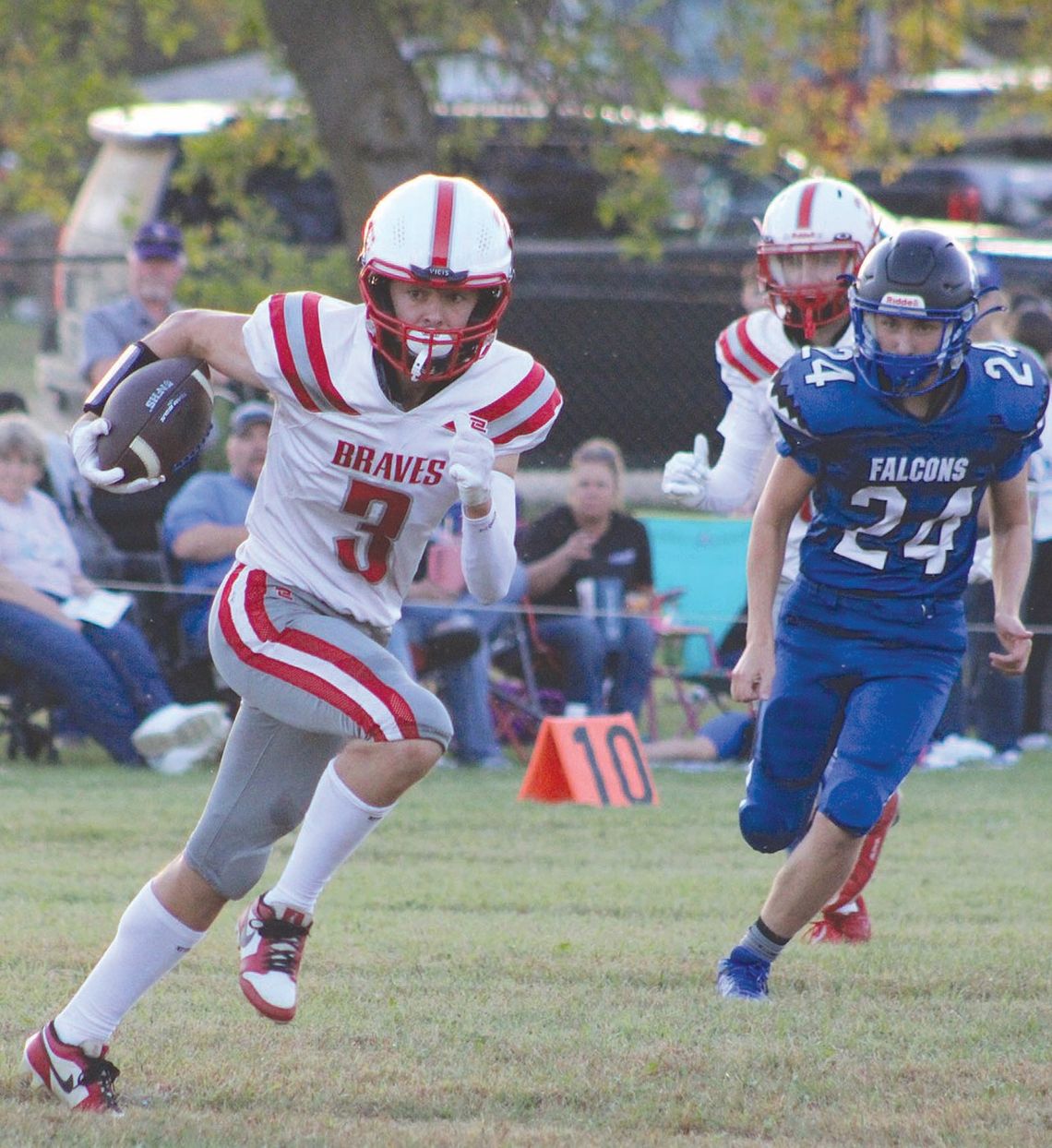 BRAVES WIN BIG, NOW 3-1 BRAVES WIN BIG, NOW 3-1