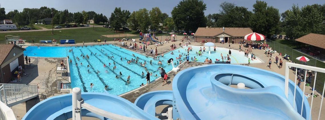 Diving Into Summer At  Britton Swimming Pool