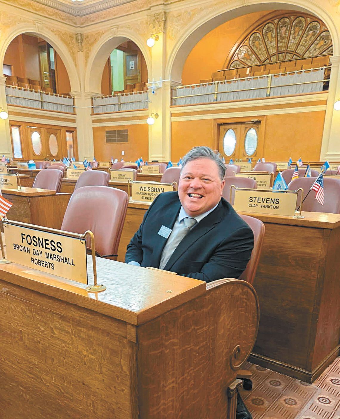 FOSNESS REFLECTS ON BUSY SESSION FOSNESS REFLECTS ON BUSY SESSION