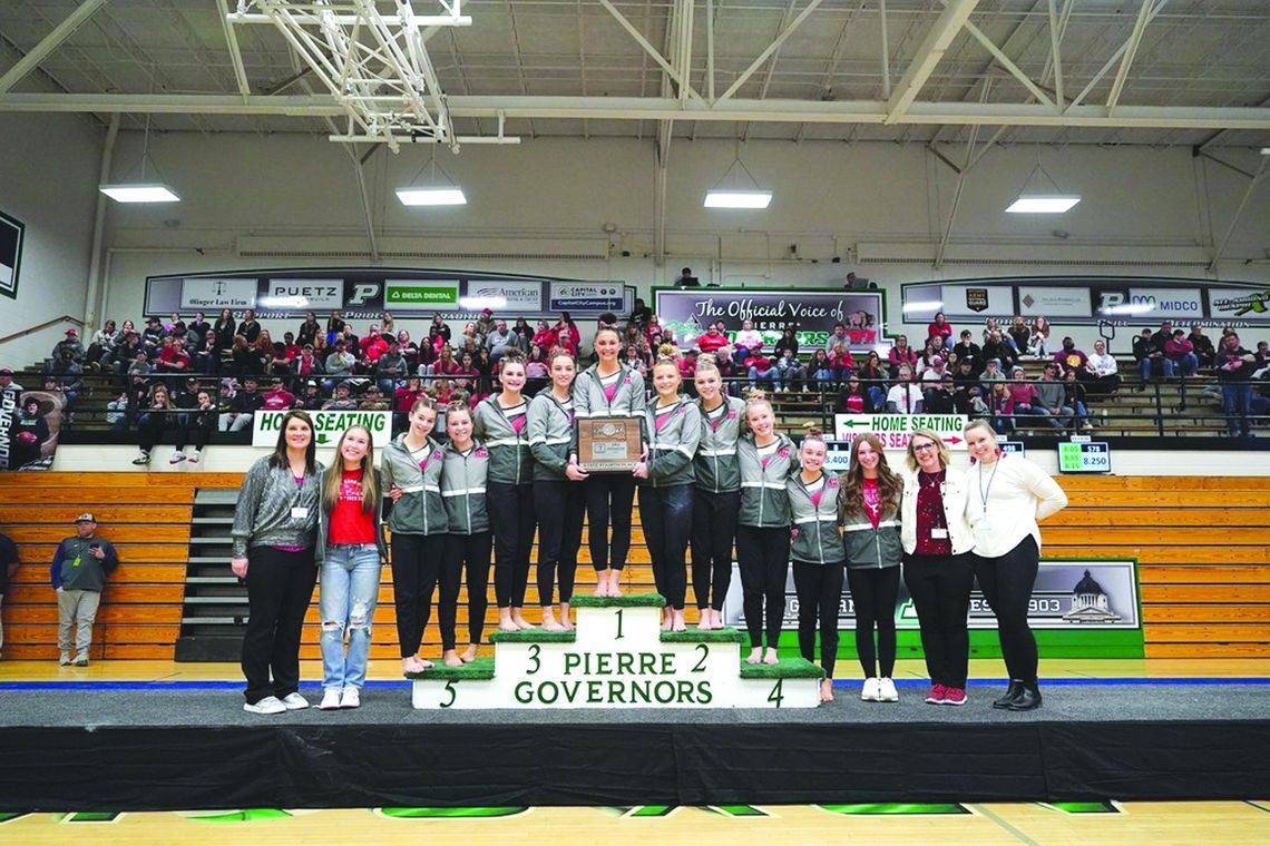 Gymnasts Fourth At State