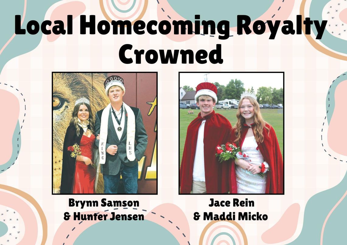 HAIL TO THE HOMECOMING KINGS AND QUEENS! HAIL TO THE HOMECOMING KINGS AND QUEENS!